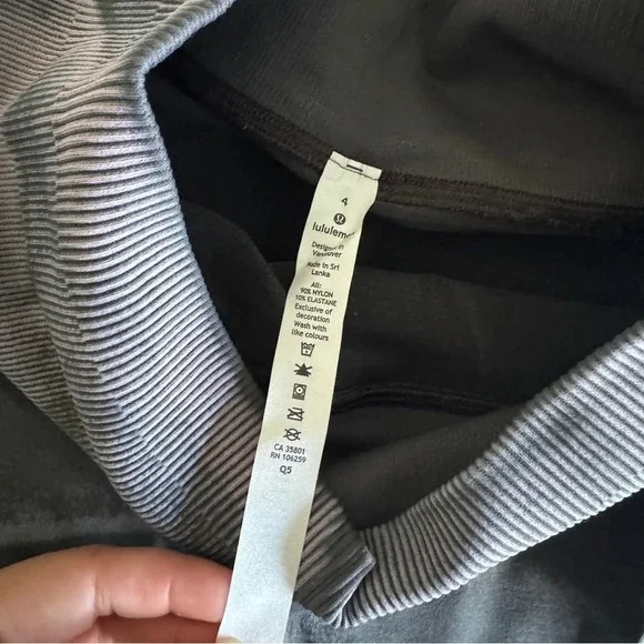 🆕 Lululemon Ebb to Street Tight Wash Stone Wash Graphite Grey - Picture 6 of 8